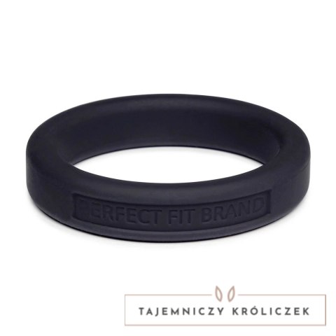 Perfect Fit Hefty Ring Classic silikonowy pierścień 4,4 cm czarny PerfectFitBrand