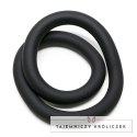 Perfect Fit Hefty Wrap silikonowy pierścień regulowany 30,5 cm czarny PerfectFitBrand