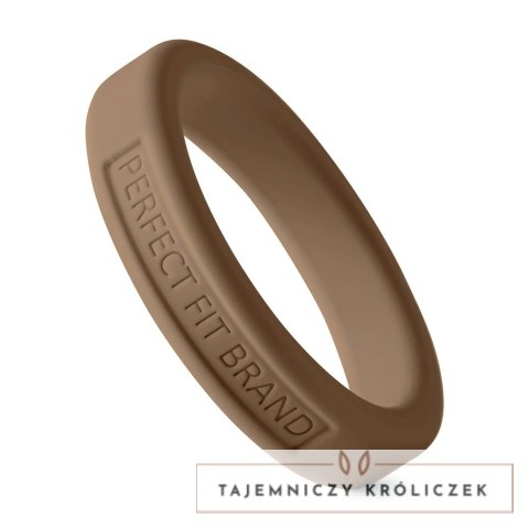 Perfect Fit Silicone Hefty Ring Classic pierścień silikonowy 4,4 cm skintone 3 PerfectFitBrand