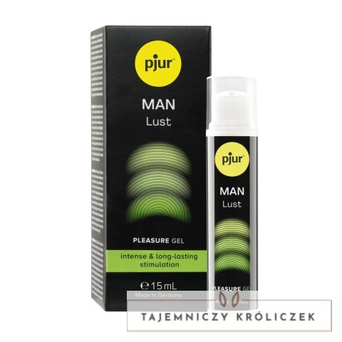 Pjur MAN Lust żel intymny 15 ml z ekstraktem paracress, nawilżający Pjur