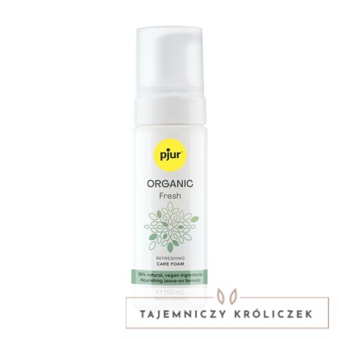 Pjur ORGANIC Fresh pianka do pielęgnacji 150 ml, delikatna i bez zapachu Pjur
