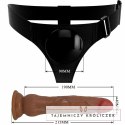 Pretty Love Kyton brązowy system uprzęży z funkcją wibracji 19 cm PRETTY LOVE
