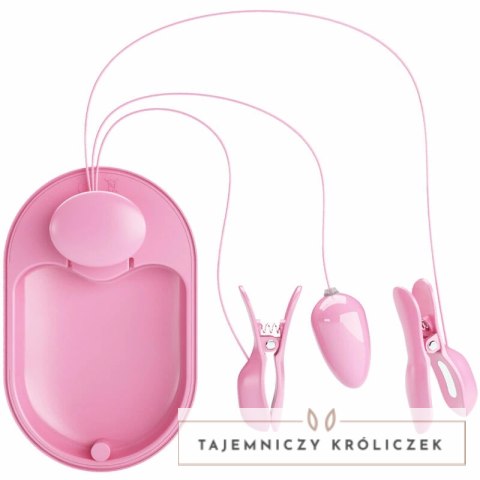 Pretty Love Pink Pezeta - Zestaw do elektrostymulacji, 12 trybow, USB PRETTY LOVE