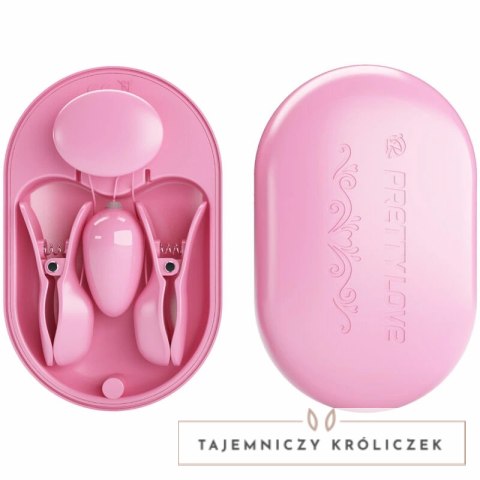 Pretty Love Pink Pezeta - Zestaw do elektrostymulacji, 12 trybow, USB PRETTY LOVE