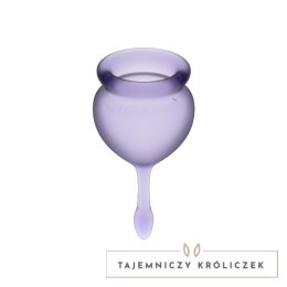 Satisfyer Feel Good Kubeczek Menstruacyjny Fioletowy 15ml+20ml Zestaw SATISFYER