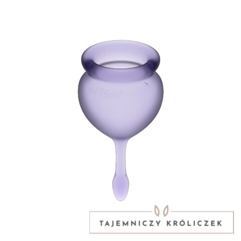 Satisfyer Feel Good Kubeczek Menstruacyjny Fioletowy 15ml+20ml Zestaw SATISFYER
