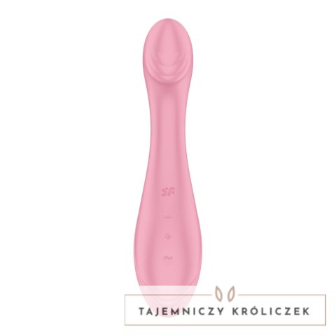 Satisfyer G-Force - silikonowy model zakrzywiony, 10 trybow wibracji Satisfyer