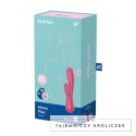 Satisfyer Mono Flex 2 - silikonowy model podwojny z obsługą aplikacji Satisfyer