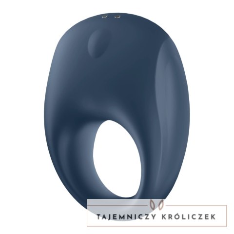 Satisfyer Strong One Ring - wibrujący pierścień silikonowy z aplikacją Satisfyer