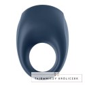 Satisfyer Strong One Ring - wibrujący pierścień silikonowy z aplikacją Satisfyer