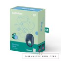 Satisfyer Strong One Ring - wibrujący pierścień silikonowy z aplikacją Satisfyer