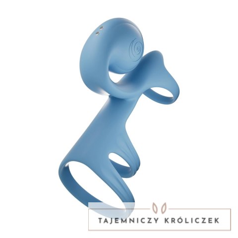 Snail Vibe Jovi Arc Blue Haze - Pierścienie z systemem ArcFit, pilot, silikon Snail Vibe