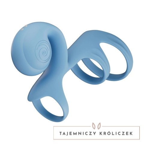 Snail Vibe Jovi Arc Blue Haze - Pierścienie z systemem ArcFit, pilot, silikon Snail Vibe