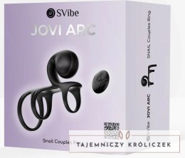 Snail Vibe Jovi Arc Noir Haze - Pierścień z systemem ArcFit, 3 rozmiary Snail Vibe