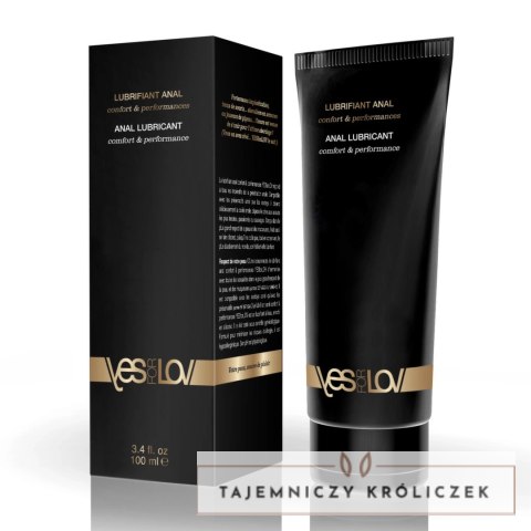 YESforLOV Comfort & Performance żel nawilżający analny 100ml YESforLOV