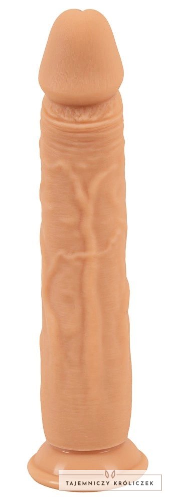You2Toys European Lover Silicone model z przyssawką 23 cm czarny European Lover