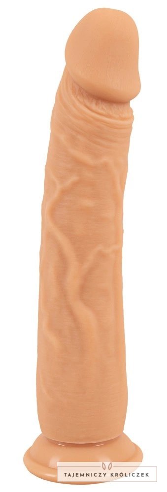 You2Toys European Lover Silicone model z przyssawką 23 cm czarny European Lover
