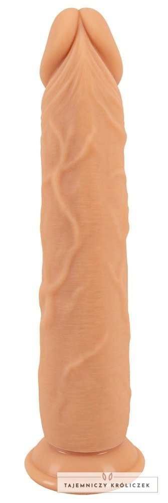 You2Toys European Lover Silicone model z przyssawką 23 cm czarny European Lover