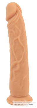 You2Toys European Lover Silicone model z przyssawką 23 cm czarny European Lover