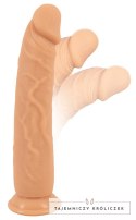 You2Toys European Lover Silicone model z przyssawką 23 cm czarny European Lover