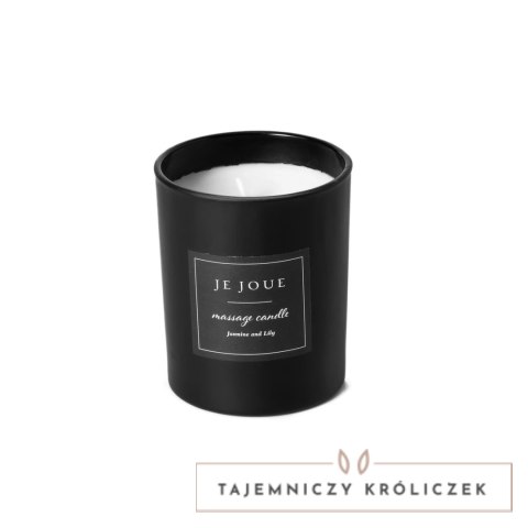 Je Joue Massage Candle Jasmine Lily - Świeca do masażu jaśmin lilia 120g Je Joue