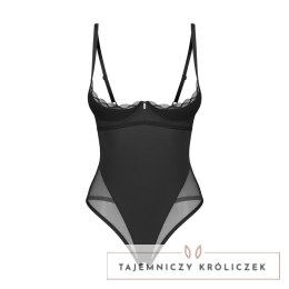 Obsessive Stelisa Body z odkrytymi plecami, czarne S/M Obsessive