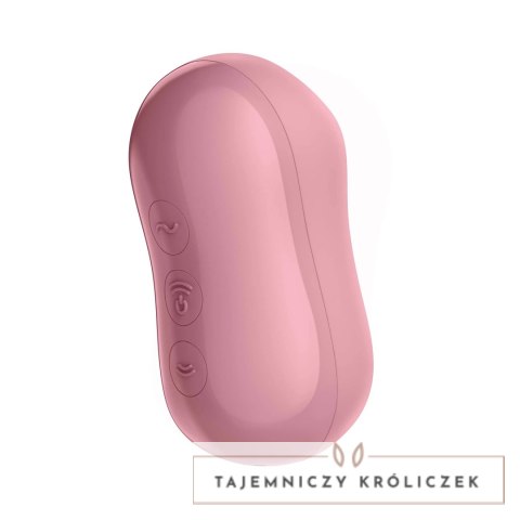 Satisfyer Cotton Candy Pulsacyjny model Air Pulse, silikonowy, rożowy Satisfyer