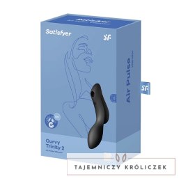 Satisfyer Curvy Trinity 2 wielofunkcyjny model pulsacyjno-wibracyjny rożowy Satisfyer