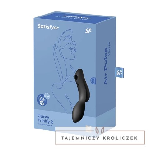 Satisfyer Curvy Trinity 2 wielofunkcyjny model pulsacyjno-wibracyjny rożowy Satisfyer