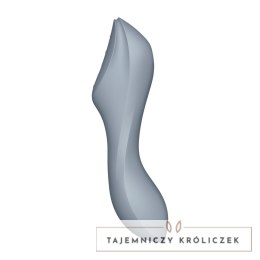 Satisfyer Curvy Trinity 3 Blue Grey - System Fali Powietrznej i Wibracji Satisfyer