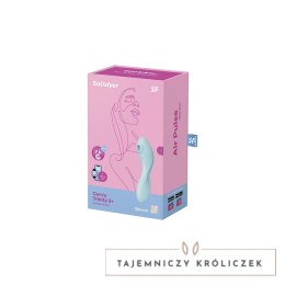 Satisfyer Curvy Trinity 5+ wielofunkcyjny model pulsacyjny Bluetooth rożowy Satisfyer
