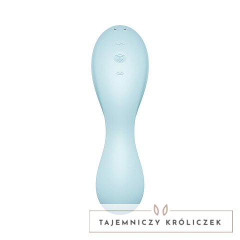 Satisfyer Curvy Trinity 5+ wielofunkcyjny model pulsacyjny Bluetooth rożowy Satisfyer