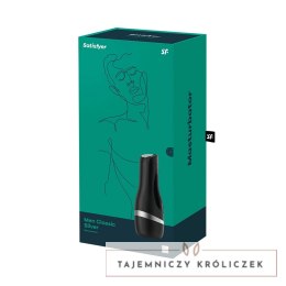 Satisfyer Men Classic - urządzenie intymne dla mężczyzn, czarne Satisfyer