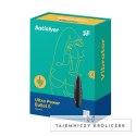 Satisfyer Power Bullet 5 czarny - kompaktowy model z teksturą Satisfyer