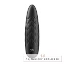 Satisfyer Power Bullet 5 czarny - kompaktowy model z teksturą Satisfyer