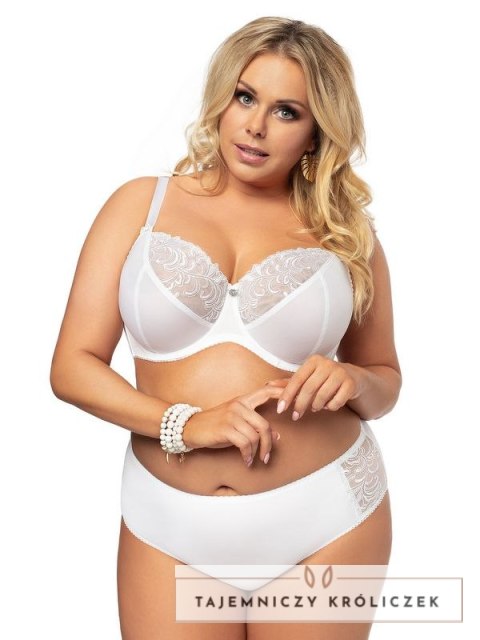 Biustonosz Victoria K378 Biały Biały 70J Gorsenia