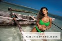 Kostium kąpielowy Jennifer Bright Green-Nero M-408 (9) Zielony S Marko