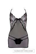 Koszulka Omorfi Black + stringi + wstążeczka na szyję GRATIS! Angels Never Sin