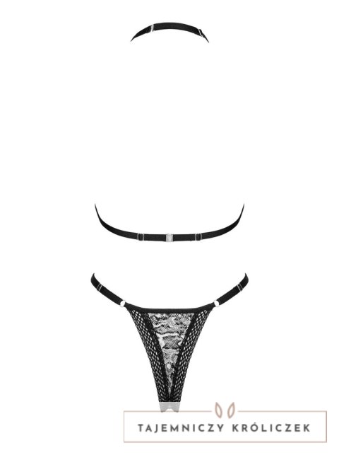 Komplet Xenita set Czarny Czarny L/XL Obsessive