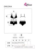 Komplet Drezna Czarny L/XL LivCo Corsetti