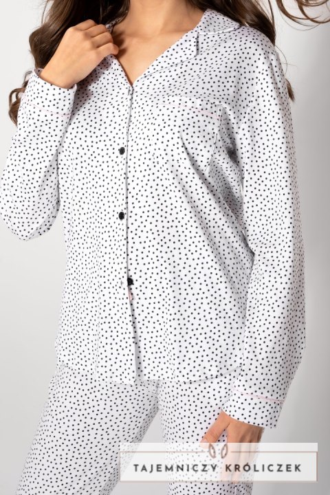 Piżama Delicate Style White XL Momenti Per Me