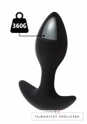 Extreme by Hidden Desire Weighted Anal Plug 360g silikonowy czarny Hidden Desire