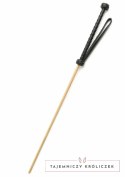 HIDDEN DESIRE EXTREME The Obedience Cane silikonowy bat czarny Hidden Desire