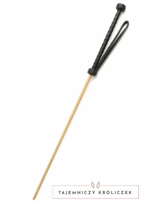 HIDDEN DESIRE EXTREME The Obedience Cane silikonowy bat czarny Hidden Desire