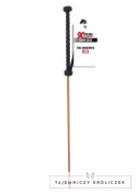 HIDDEN DESIRE EXTREME The Obedience Cane silikonowy bat czarny Hidden Desire