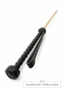 HIDDEN DESIRE EXTREME The Obedience Cane silikonowy bat czarny Hidden Desire