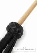 HIDDEN DESIRE EXTREME The Obedience Cane silikonowy bat czarny Hidden Desire