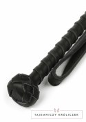 HIDDEN DESIRE EXTREME The Obedience Cane silikonowy bat czarny Hidden Desire