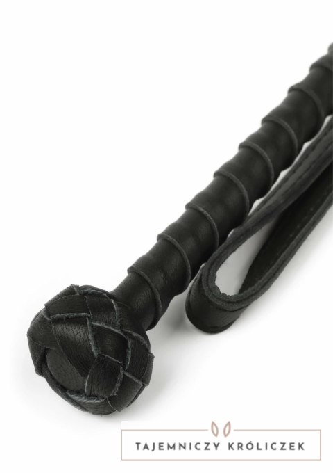 HIDDEN DESIRE EXTREME The Obedience Cane silikonowy bat czarny Hidden Desire