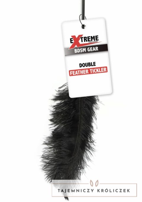 Hidden Desire EXTREME Double Feather Tickler podwojna miękka packa z pior Hidden Desire